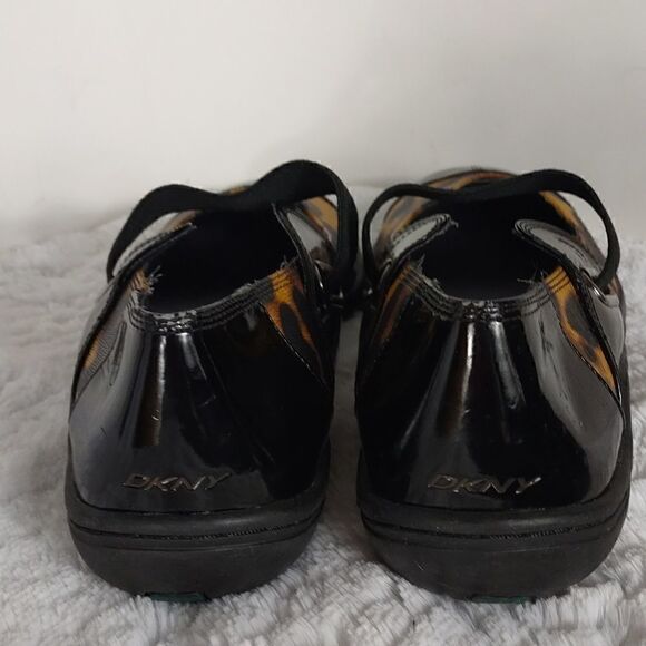DKNY Animal Print MaryJane Woman's Flats - Picture 3 of 7